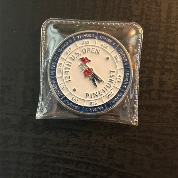 124th U.S. Open Pinehurst Golf Ball Marker - Picture 1 of 1